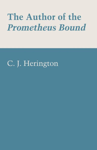 the Author of Prometheus Bound