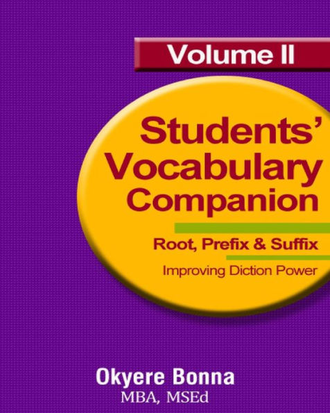 Student Vocabulary Companion: Book 2