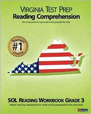 VIRGINIA TEST PREP Reading Comprehension SOL Reading Workbook Grade 3