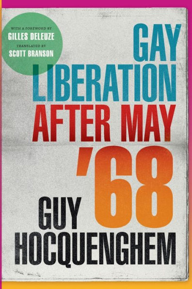 Gay Liberation After May '68