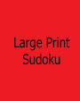 Large Print Sudoku: Beginner Level Puzzles