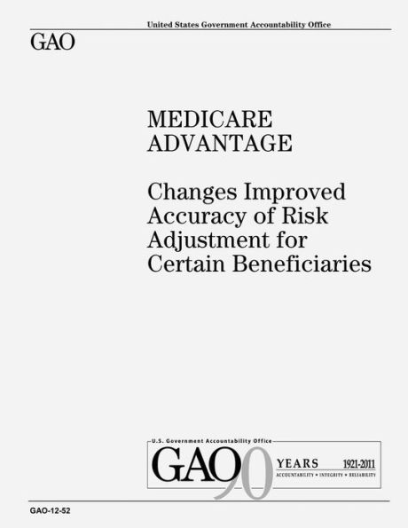 Medicare Advantage: Changes Improved Accuracy of Risk Adjustment for Certain Beneficiaries