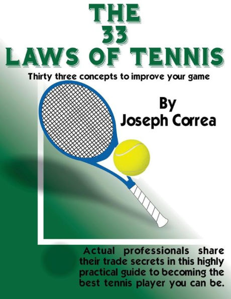 The 33 Laws of Tennis: 33 tennis concepts to help you reach your potential.