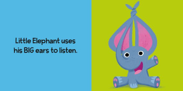 Little Elephant Listens