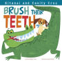 Kitanai and Cavity Croc Brush Their Teeth