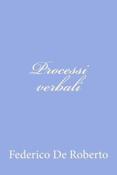 Processi verbali