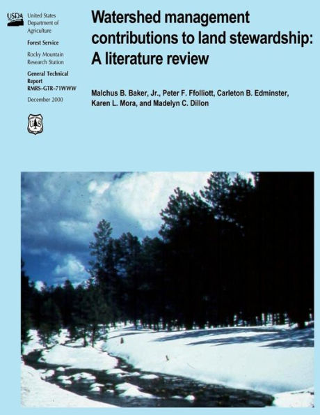Watershed Management Contributions to Land Stewardship: A Literature Review