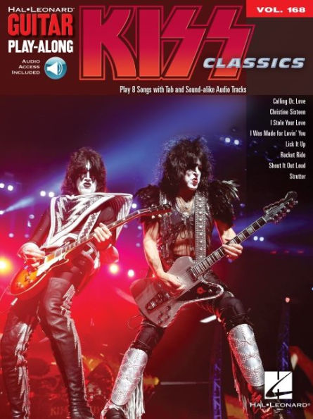 Kiss: Guitar Play-Along Volume 168