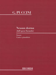 Title: Nessun Dorma (from Turandot): Voice and Piano, Author: Giacomo Puccini