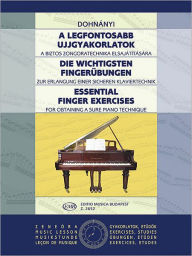 Title: Essential Finger Exercises: Piano, Author: Ernst von Dohnanyi