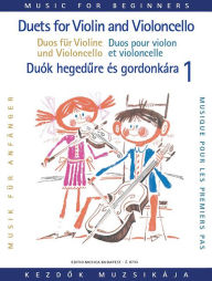 Title: Duets for Violin and Violoncello for Beginners: Volume 1, Author: Hal Leonard Corp.