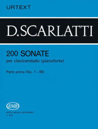 Title: 200 Sonatas - Volume 1: Piano Solo, Author: Domenico Scarlatti