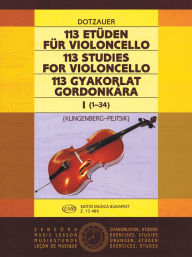 Title: 113 Studies - Volume 1: Cello Solo, Author: Klingenberg Pejtsik