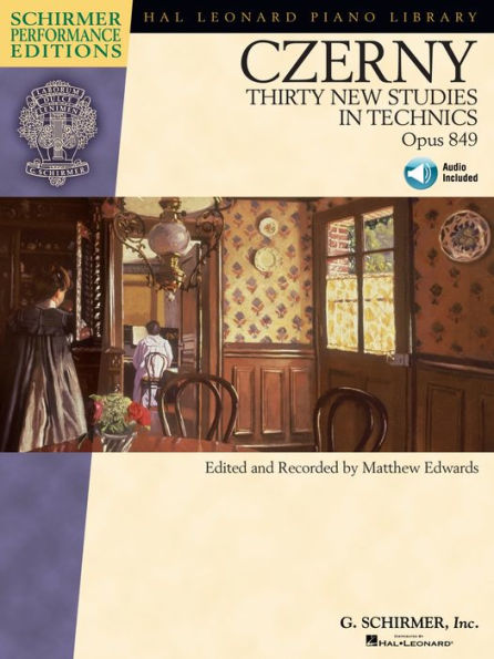 Carl Czerny - Thirty New Studies in Technics, Op. 849 (Songbook): Schirmer Performance Editions Series