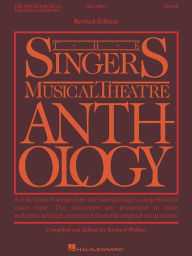 Title: The Singer's Musical Theatre Anthology - Volume 1, Revised (Songbook): Tenor Book Only, Author: Hal Leonard Corp.