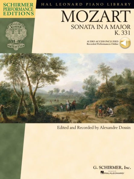 Mozart: Piano Sonata in A Major, K.331 Schirmer Performance Edition Book/Online Audio