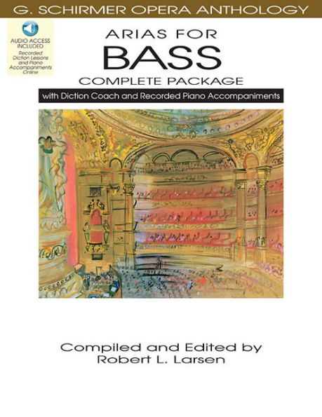 Arias for Bass - Complete Package: with Diction Coach and Accompaniment Audio Online