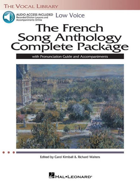 The French Song Anthology Complete Package Book/Online Audio