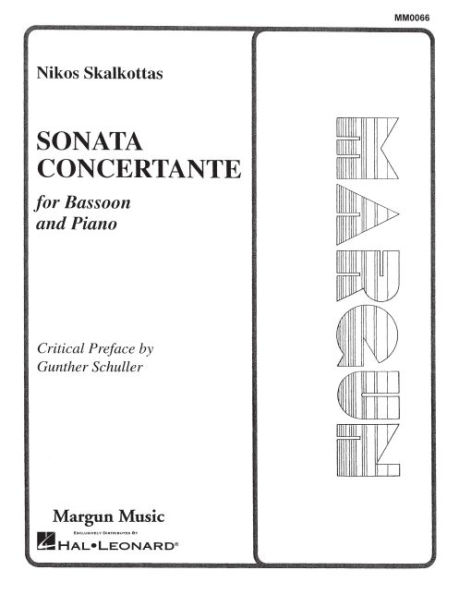 Sonata Concertante for Bassoon and Piano: Set Bassoon, Piano