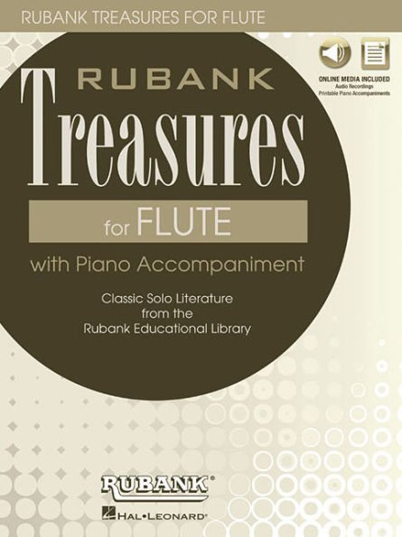 Rubank Treasures for Flute: Book with Online Audio (stream or download)