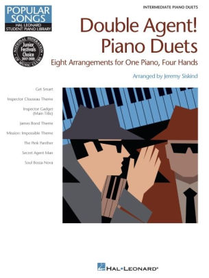 Double Agent Piano Duets Hal Leonard Student Piano Library Popular Songs Series Intermediate 1 Piano 4 Handspaperback - 