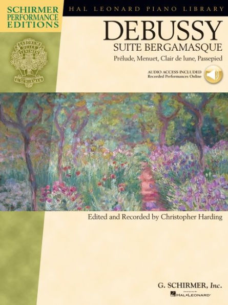 Debussy - Suite bergamasque Prelude, Menuet, Clair de lune, Passepied - Book/Online Audio