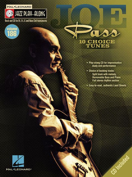 Joe Pass: Jazz Play-Along Volume 186