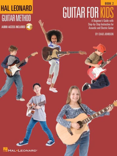 Guitar for Kids, Book 2 - Hal Leonard Guitar Method (Book/Online Audio)