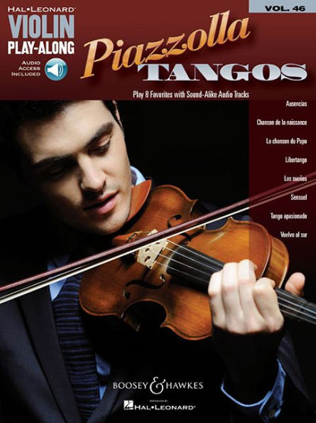 Piazzolla Tangos: Violin Play-Along Volume 46