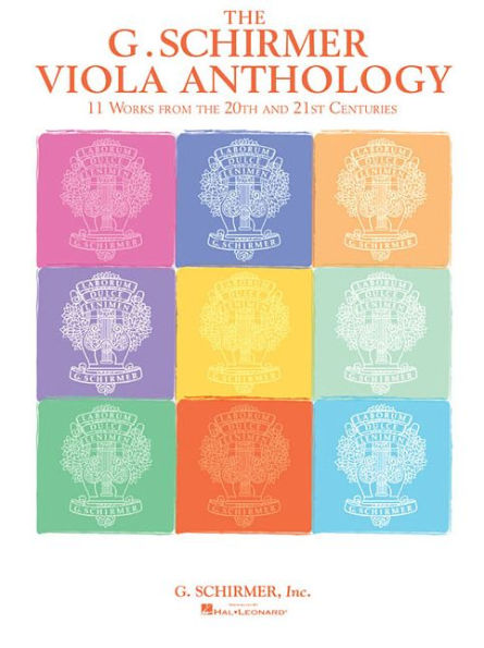 The G. Schirmer Viola Anthology - Viola And Piano: 11 Works from the 20th and 21st Centuries