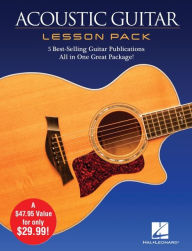 Title: Acoustic Guitar Lesson Pack: 5 Best-Selling Guitar Publications in One Great Package! 4 Books and 1 DVD, Author: Hal Leonard Corp.