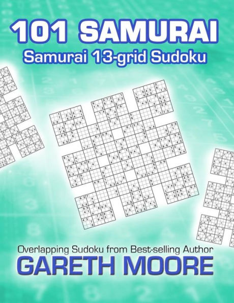 Samurai 13-grid Sudoku: 101 Samurai