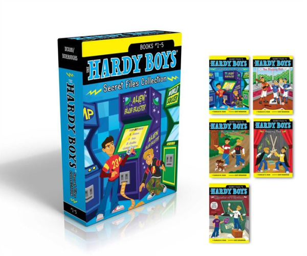 The Hardy Boys Secret Files Collection Books 1-5 (Boxed Set): Trouble at the Arcade; The Missing Mitt; Mystery Map; Hopping Mad; A Monster of a Mystery