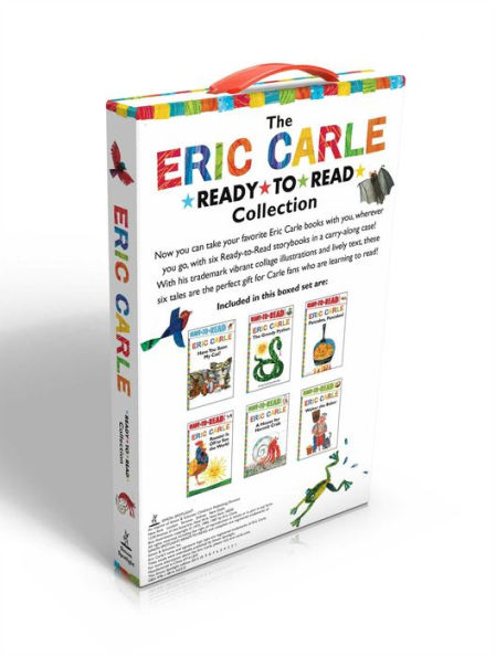 The Eric Carle Ready-to-Read Collection (Boxed Set): Have You Seen My Cat?; The Greedy Python; Pancakes, Pancakes!; Rooster Is Off to See the World; A House for Hermit Crab; Walter the Baker