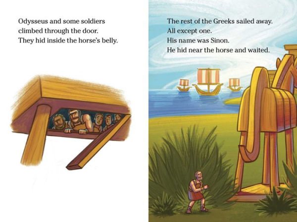 Surprise, Trojans!: the Story of Trojan Horse (Ready-to-Read Level 2)