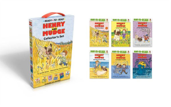Henry and Mudge Collector's Set (Boxed Set): Henry and Mudge; Henry and Mudge in Puddle Trouble; Henry and Mudge in the Green Time; Henry and Mudge under the Yellow Moon; Henry and Mudge in the Sparkle Days; Henry and Mudge and the Forever Sea