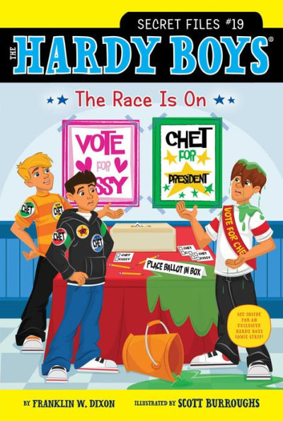 The Race Is On (Hardy Boys: Secret Files Series #19)