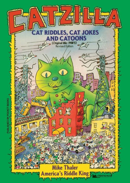 Catzilla: Cat Riddles, Cat Jokes, and Cartoons