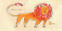 Alternative view 4 of A Hungry Lion, or A Dwindling Assortment of Animals