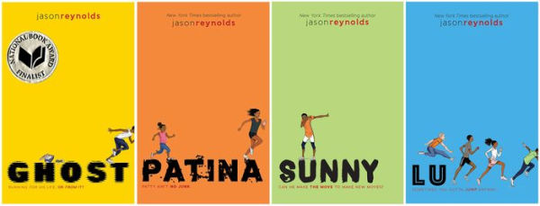 Jason Reynolds's Track Series (Boxed Set): Ghost; Patina; Sunny; Lu