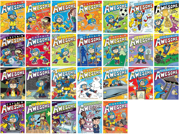 Captain Awesome 4-Books-in-1: Captain Awesome Takes a Dive; Captain Awesome, Soccer Star; Captain Awesome Saves the Winter Wonderland; Captain Awesome and the Ultimate Spelling Bee