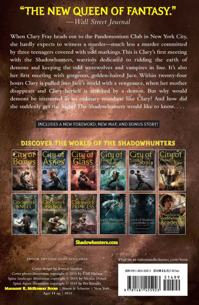 City of Bones (The Mortal Instruments Series #1)