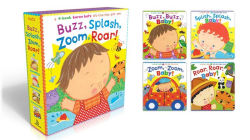 Alternative view 2 of Buzz, Splash, Zoom, Roar! (Boxed Set): 4-book Karen Katz Lift-the-Flap Gift Set: Buzz, Buzz, Baby!; Splish, Splash, Baby!; Zoom, Zoom, Baby!; Roar, Roar, Baby!