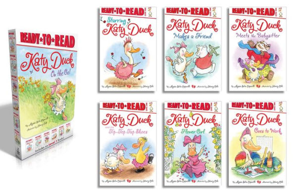 Katy Duck on the Go! (Boxed Set): Starring Katy Duck; Katy Duck Makes a Friend; Katy Duck Meets the Babysitter; Katy Duck and the Tip-Top Tap Shoes; Katy Duck, Flower Girl; Katy Duck Goes to Work