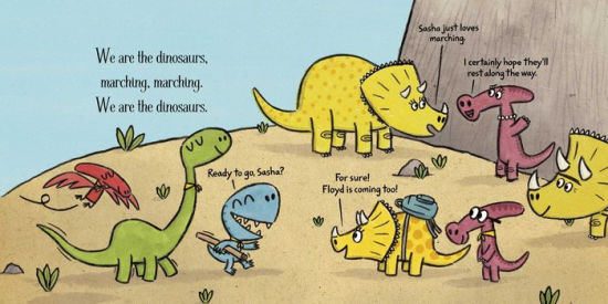 Dinosaur Feelings Chart