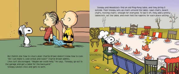 Charlie Brown Thanksgiving Guided Notes and Writing Assignment