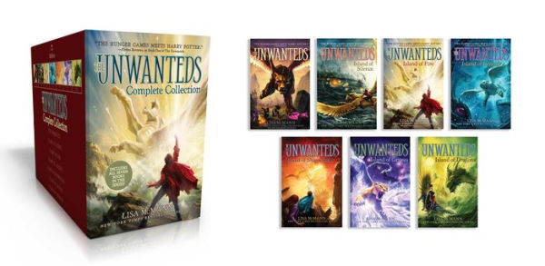 The Unwanteds Complete Collection (Boxed Set): The Unwanteds; Island of Silence; Island of Fire; Island of Legends; Island of Shipwrecks; Island of Graves; Island of Dragons