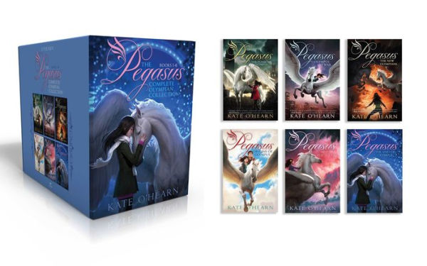 The Pegasus Complete Olympian Collection: The Flame of Olympus; Olympus at War; The New Olympians; Origins of Olympus; Rise of the Titans; The End of Olympus