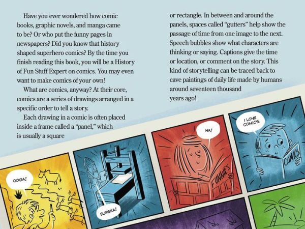The Colorful Story of Comics: Ready-to-Read Level 3
