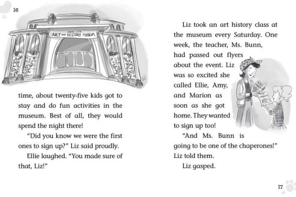 Liz's Night at the Museum (Critter Club Series #15)